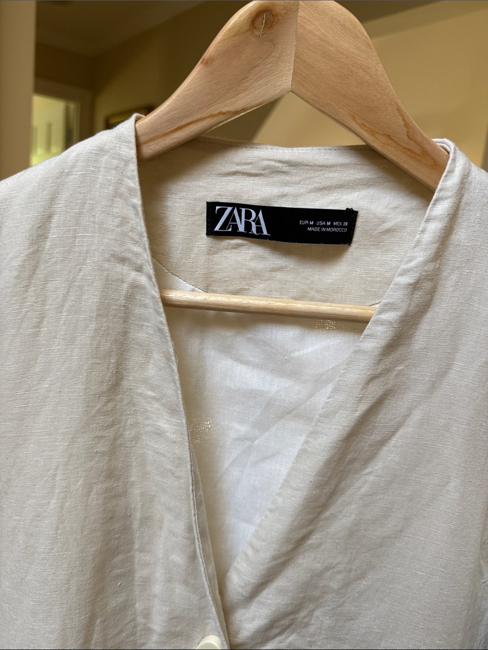 Nfs❌ZARA 50% linen blend blazer - Picture 5 of 11